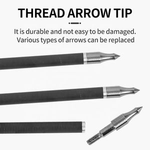 Dark Slate Gray SPG 85cm Carbon Arrows | 400–600 Spine Turkey Feather Target Arrows SPG