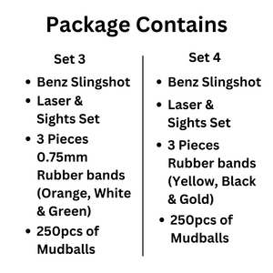 Gray Marksman® Flying Bird Mercedes Benz Premium Stainless Steel Slingshot | Different Thickness Options MARKSMAN