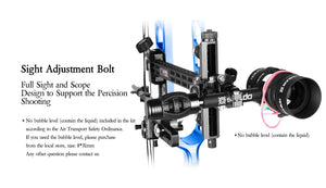 Light Gray Sanlida® Hero 10 II Target Full Module Compound Bow Kit - Dark Blue Edition SANLIDA