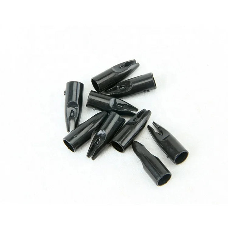 Lavender SPG 8mm Arrow Nock – Durable Black Plastic Replacement Nock SPG