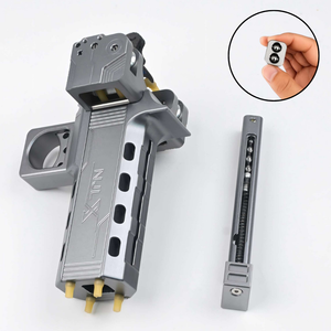 White Smoke Infii Rapid Fire Blaster / Infii Ultra Magnum Slingshot with Automatic Loading Magazine INDIAN SLINGSHOT