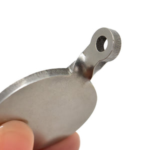 Rosy Brown 3/4 CM Bullseye Stainless Steel Competition Bow Slingshot Target Accessories INDIAN SLINGSHOT