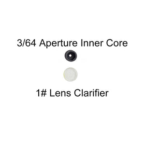 White Smoke SPG Archery Peep Sight Clarifier Lens Kit for Compound Bow SPG