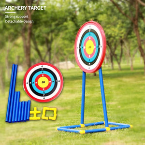Dark Khaki SPG ABS Sucker Arrow Target | 42cm Bullseye with Stand SPG