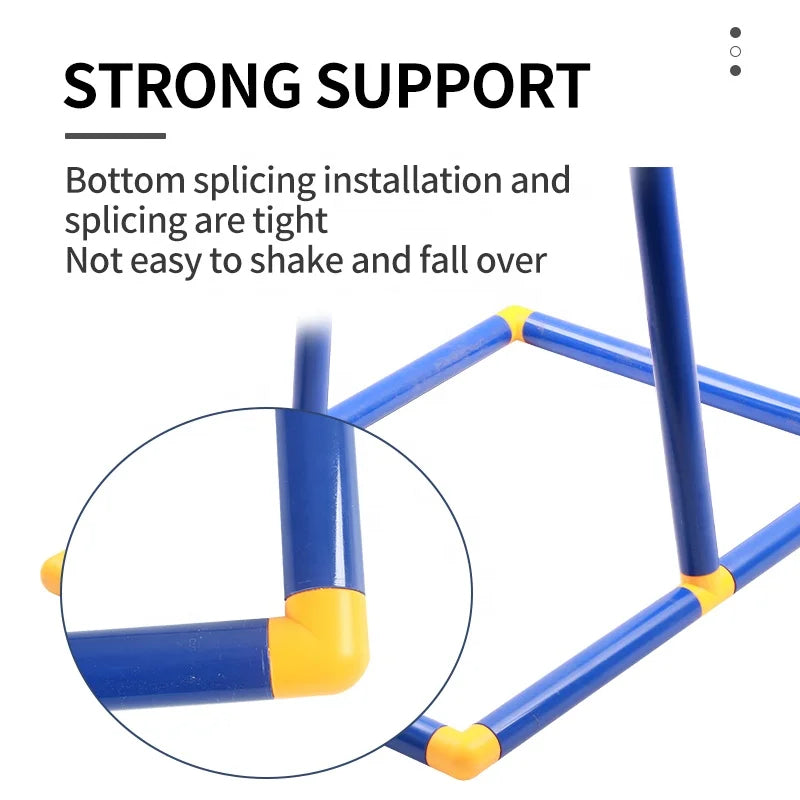 Dark Slate Blue SPG ABS Sucker Arrow Target | 42cm Bullseye with Stand SPG