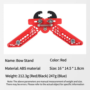 White Smoke SPG ABS Bow Stand – Folding Adjustable Limb Clamp Support SPG