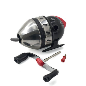 White Smoke AT35 Stainless Steel Fishing Reel – Large Enclosed Spinning Reel | Left & Right Hand Interchangeable MARKSMAN