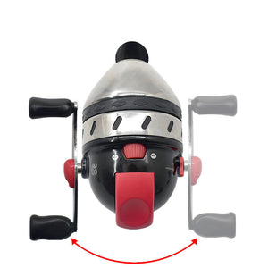 White Smoke AT35 Stainless Steel Fishing Reel – Large Enclosed Spinning Reel | Left & Right Hand Interchangeable MARKSMAN
