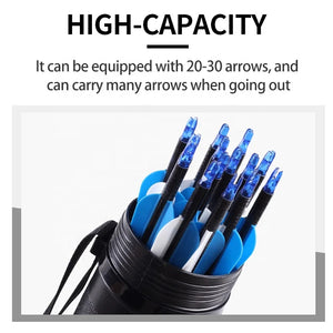 Lavender SPG Adjustable Arrow Tube Quiver 63–106cm PE Archery Storage Case SPG