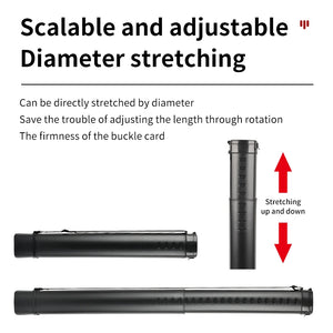 Dark Slate Gray SPG Adjustable Arrow Tube | Portable PP Archery Quiver with Nylon Strap SPG