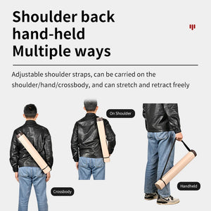 Lavender SPG Adjustable Arrow Tube | Portable PP Archery Quiver with Nylon Strap SPG