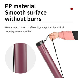 Light Gray SPG Adjustable Arrow Tube | Portable PP Archery Quiver with Nylon Strap SPG