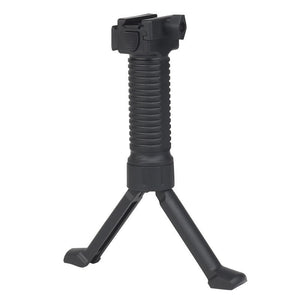 White Smoke 20mm Adjustable Telescopic Stand Mount – Compact Extendable Support with Grip Design INDIAN SLINGSHOT