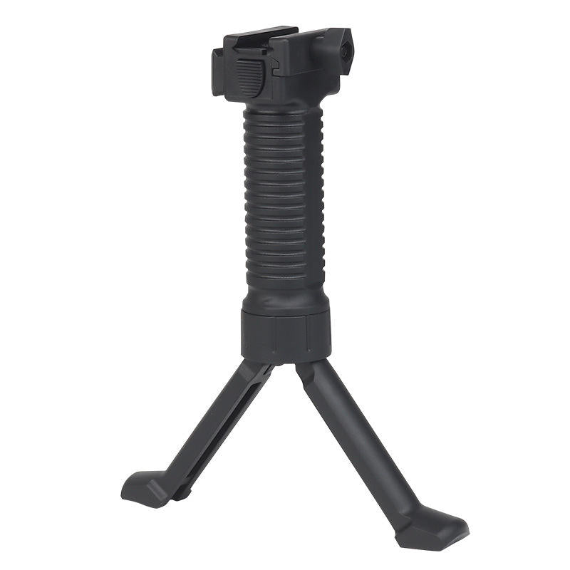 White Smoke 20mm Adjustable Telescopic Stand Mount – Compact Extendable Support with Grip Design INDIAN SLINGSHOT