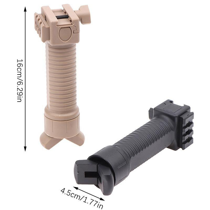 White Smoke 20mm Adjustable Telescopic Stand Mount – Compact Extendable Support with Grip Design INDIAN SLINGSHOT