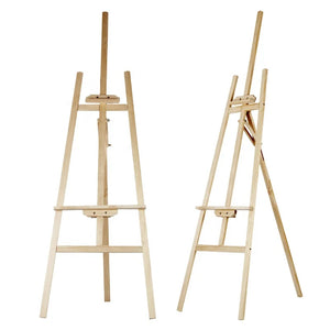Light Gray SPG Adjustable Wooden Archery Target Stand | Foldable Easel Holder SPG