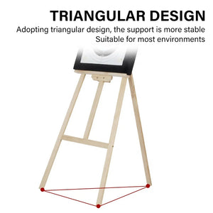 Light Gray SPG Adjustable Wooden Archery Target Stand | Foldable Easel Holder SPG