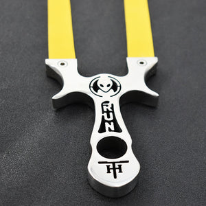 Dark Slate Gray AlienRun Stainless Steel Slingshot MARKSMAN