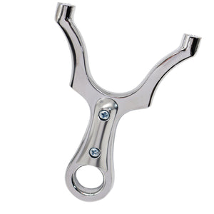 Gray Alloy Bolt Slingshot MARKSMAN