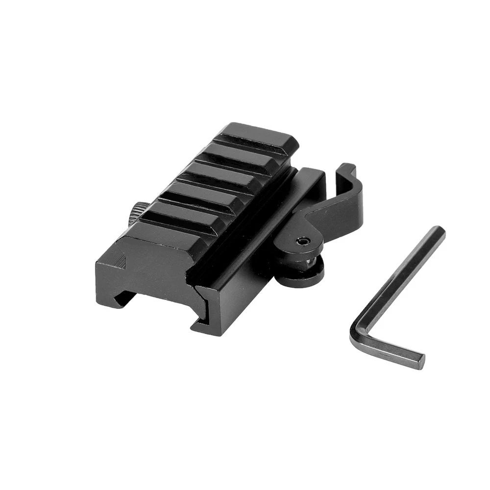 White Smoke MOUNTORA Alloy Quick Detach Compact Riser Mount Adapter MARKSMAN