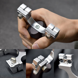 Dim Gray Ultimate Magnetic Slingshot With Multiple Rubber Bands Usage Option SLINGSTER