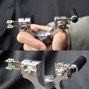 Dark Slate Gray Ultimate Magnetic Slingshot With Multiple Rubber Bands Usage Option SLINGSTER