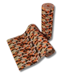 White Smoke 1 Meter Yellow Camouflage Slingshot Flat Rubber Band Roll 0.70mm / 0.75mm Thickness High Stretch Natural Latex Sheet INDIAN SLINGSHOT