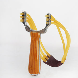 Lavender Powerful Aluminium Alloy Slingshot Camouflage Bow Catapult outdoor gaming Toys SLINGSTER