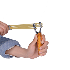 Rosy Brown Powerful Aluminium Alloy Slingshot Camouflage Bow Catapult outdoor gaming Toys SLINGSTER