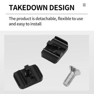 Dark Slate Gray SPG Aluminium Alloy Arrow Rest Buckle | Lightweight Drop-Away Clip SPG