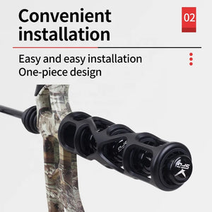 Dark Slate Gray SPG Aluminum Alloy Bow Stabilizer | 6 Inch Compound & Recurve Bow SPG