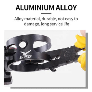 Light Gray SPG Archery MZ019 Adjustable 5-Pin Aluminum Alloy Compound Bow Sight SPG