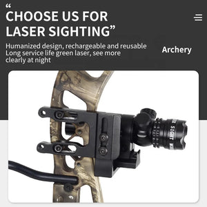 Dark Slate Gray SPG Aluminum Alloy Green Laser Sight | 532nm 1000m Precision Accessory SPG