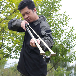 White Smoke Aluminum Alloy Trigger Mechanism Slingshot Release Device MARKSMAN
