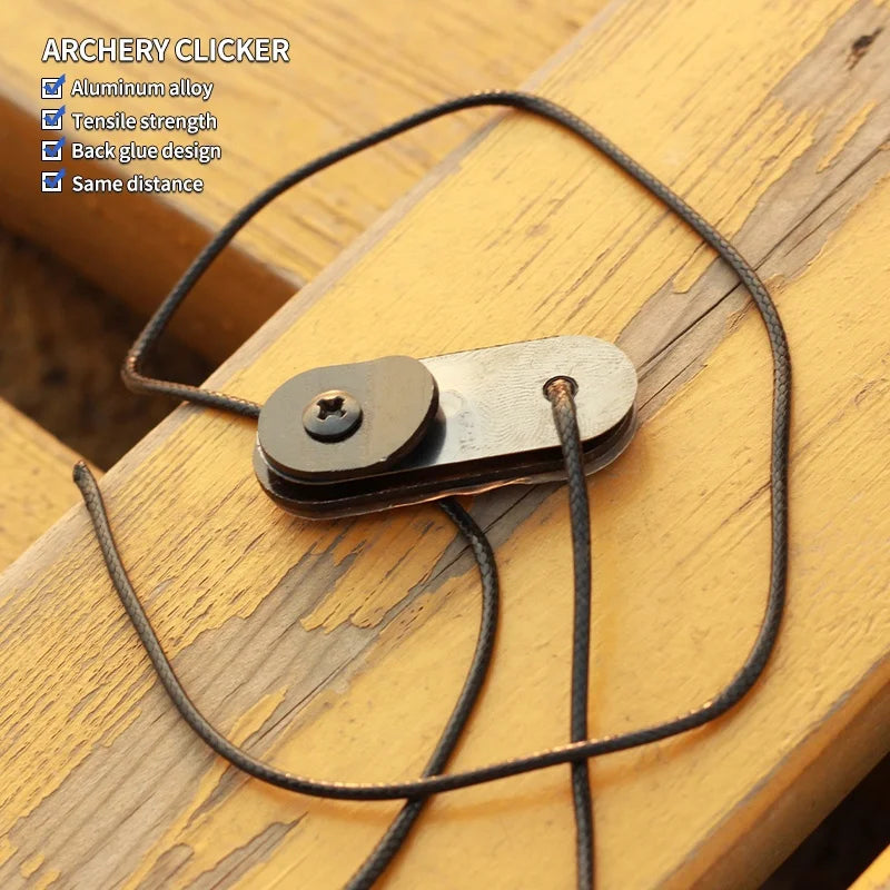 SPG Aluminum Archery Clicker – Precision Draw Length Indicator
