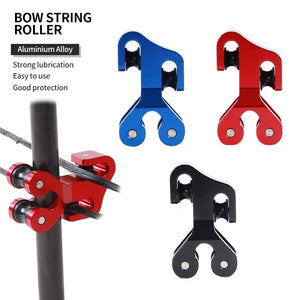 Pale Violet Red SPG Aluminum Bow String Roller | Durable Compound Bow Cable Slide SPG