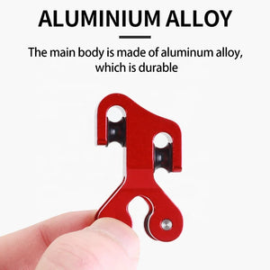 White Smoke SPG Aluminum Bow String Roller | Durable Compound Bow Cable Slide SPG