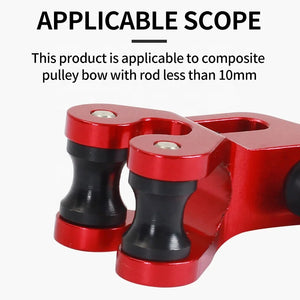 Dark Slate Gray SPG Aluminum Bow String Roller | Durable Compound Bow Cable Slide SPG