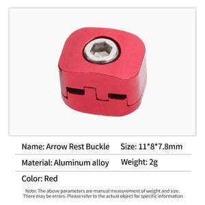 White Smoke SPG Aluminium Alloy Arrow Rest Buckle | Lightweight Drop-Away Clip SPG