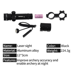 Black SPG Aluminum Alloy Green Laser Sight | 532nm 1000m Precision Accessory SPG
