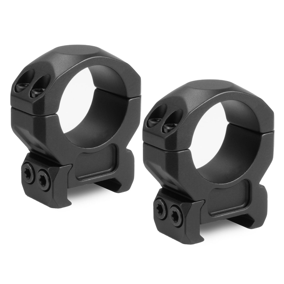 White Smoke TYPHON Aluminum Alloy Scope Rings 25.4/34mm Mounting Rings Black MARKSMAN