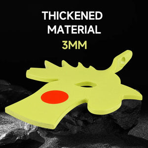 Black RoosterSpin Rotating Tree Target – Slingshot Accessory INDIAN SLINGSHOT