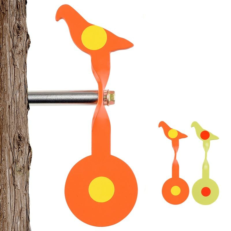 Chocolate Animal Spinner Target – Multi-Color Slingshot Accessory (Alloy Steel) INDIAN SLINGSHOT