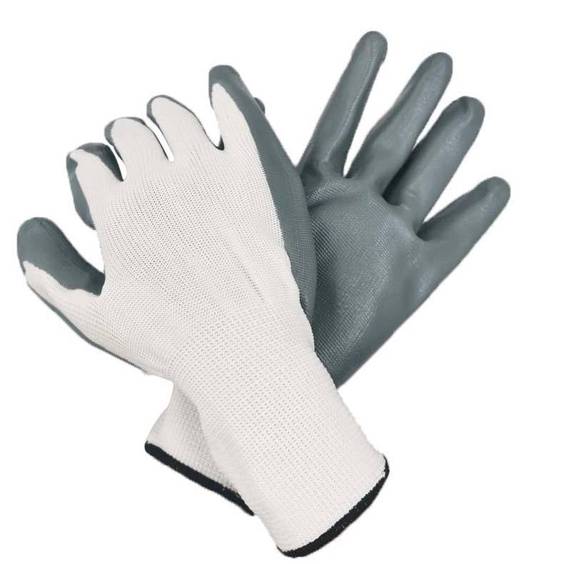 Anti-Slip Polyester Dipped Nylon Fishing Gloves