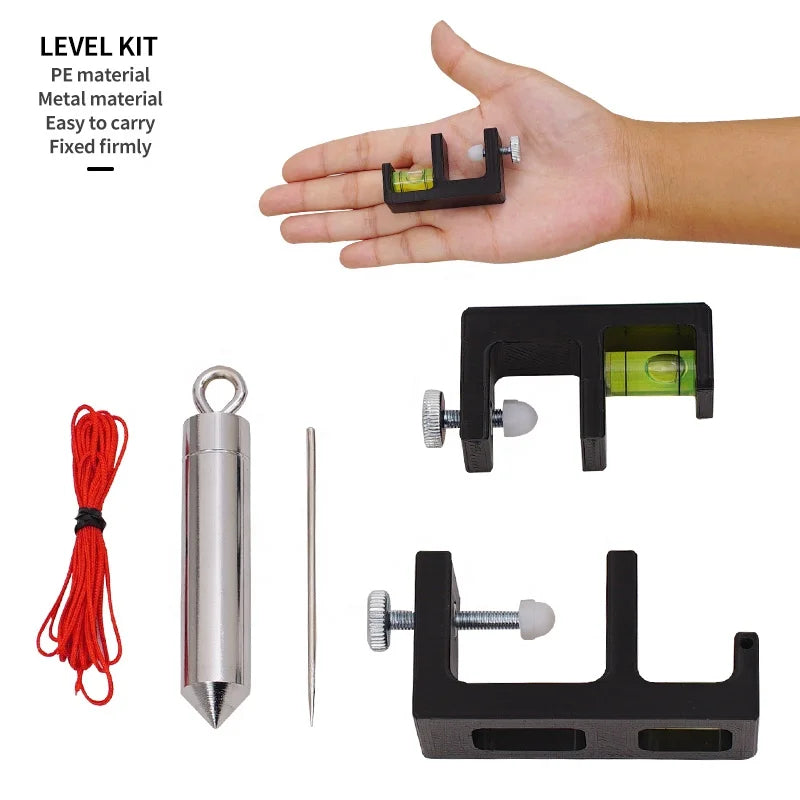 Rosy Brown SPG Archery 3-Axis Level Kit — Compound Bow Tuning and Alignment Tool SPG