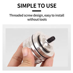 Light Gray SPG WX604 Stainless Steel Bow Stabilizer Weight | Balance Counterweight SPG