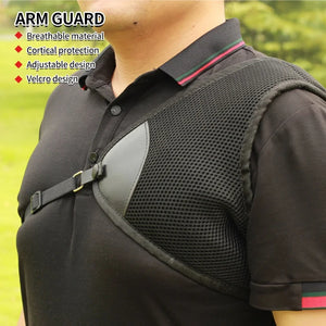 Dark Slate Gray SPG Archery Chest Guard – Breathable Fabric Chest Protector Gear SPG