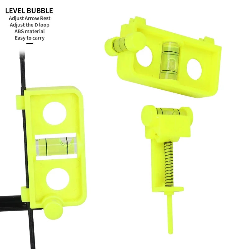 Green Yellow SPG Archery Level Bubble Kit SPG