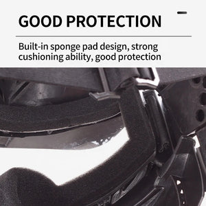 White Smoke SPG Archery Paintball Full Face Mask – Breathable TPU Protective Helmet SPG