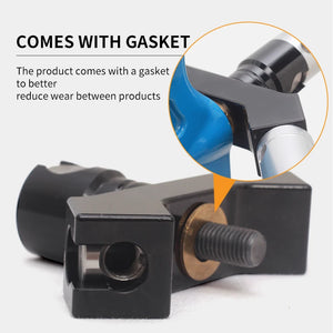 Light Gray SPG SL824 Metal Stabilizer V Bar | Dual Side Quick Disconnect Mount SPG